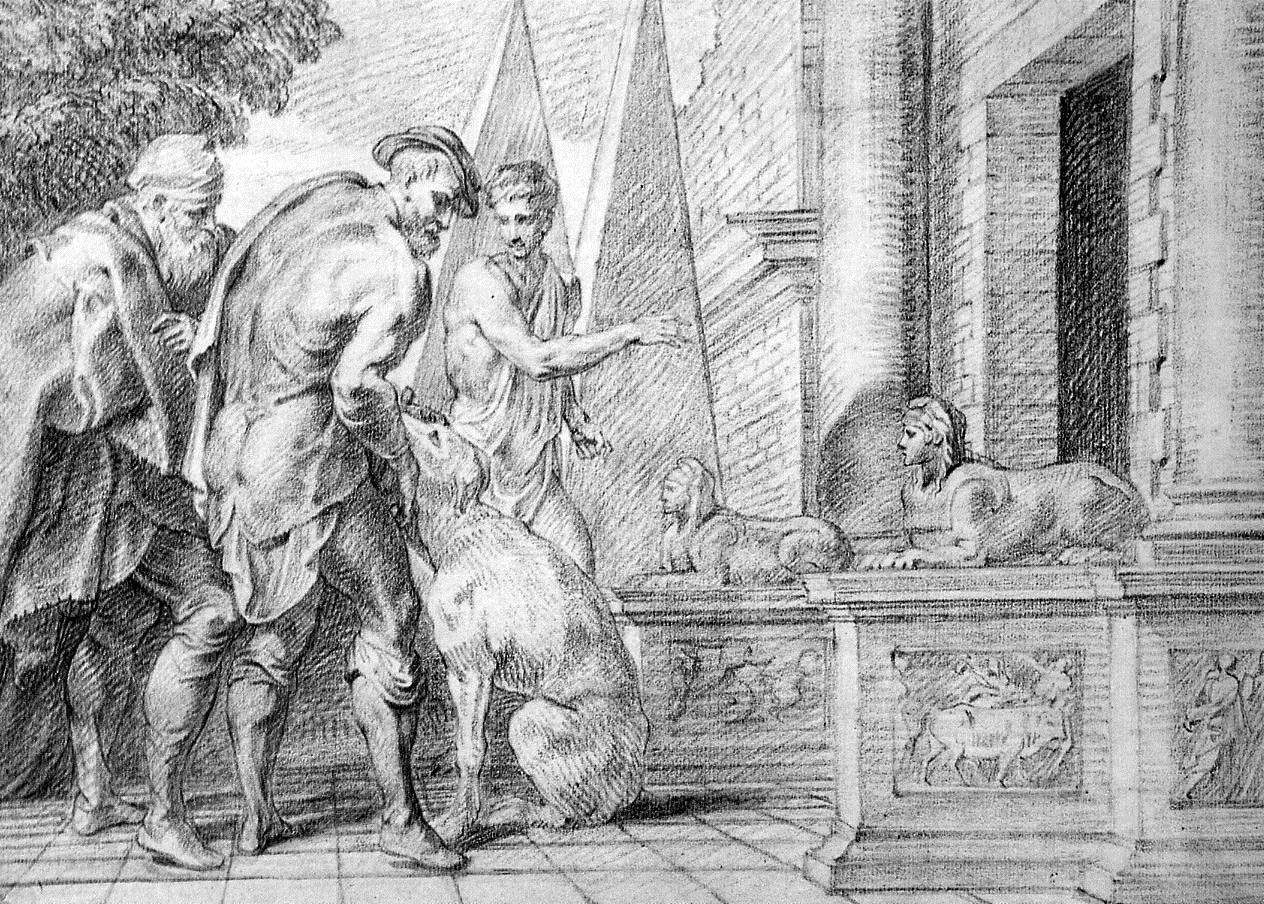 Ulisse riconosciuto dal suo cane